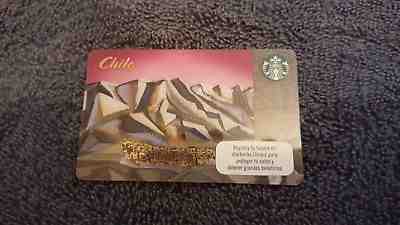 STARBUCKS First-Ever Chile Country National Gift Card HOT! FAST US Seller! - Sold on eBay Nov, 15th 2018 for $17.33