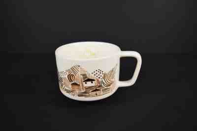 Starbucks Coffee mug Artisian Series 12 oz. 3rd in series of 8 Bone china 2014 - Sold on eBay Dec, 10th 2018 for $6.50