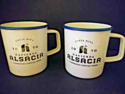 Rare Metal/Enamel Starbucks Costa Rica Coffee Farm Mug New - Sold on eBay Dec, 15th 2018 for $37.90