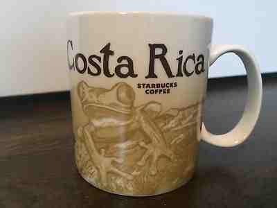STARBUCKS GLOBAL ICON COSTA RICA MUG 16oz 2014 - NEW W/O SKU - Sold on eBay Dec, 10th 2018 for $55.00
