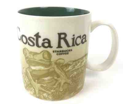 STARBUCKS Costa Rica Global Icon Series Collectors Coffee Cup MUG - Sold on eBay Nov, 26th 2018 for $44.95
