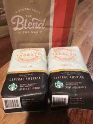 2 lbs, STARBUCKS COSTA RICA TARRAZU BLONDE SINGLE ORIGIN WHOLE BEAN  3/19 FRESH! - Sold on eBay Nov, 18th 2018 for $20.00