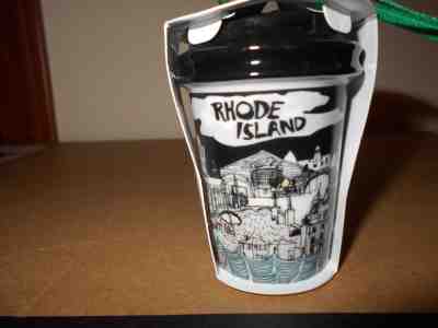 2017 Starbucks RHODE ISLAND Holiday Christmas Tree Ornament New - Sold on eBay Oct, 28th 2018 for $20.00