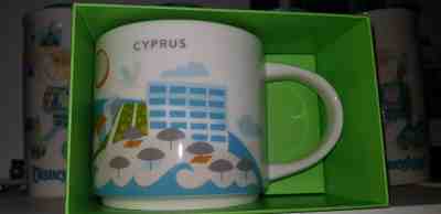 Starbucks mug Cyprus, You Are Here  - Sold on eBay Oct, 21st 2018 for $26.00