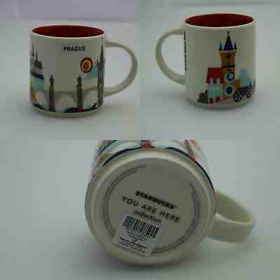 Starbucks PRAGUE Prag City Mug YAH Czech Republic V2 Tasse you are here 14oz NEW - Sold on eBay Dec, 5th 2018 for $36.99