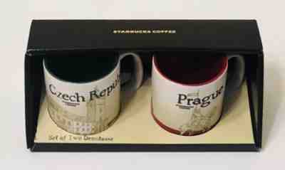 *US SELLER* Starbucks Prague Czech Republic Demitasse Mug Espresso Cups Set 3 oz - Sold on eBay Dec, 5th 2018 for $34.95