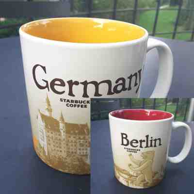 2 Starbucks Global City Icon Mugs 16 oz GERMANY VER.2 & BERLIN VER.2 - Sold on eBay Dec, 15th 2018 for $60.00