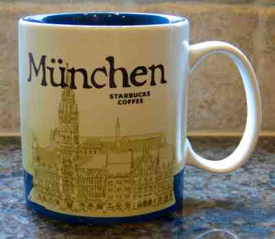 NWT Starbucks MÜNCHEN MUNCHEN MUNICH Germany Global Icon City Collector Mug MiT