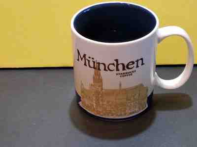 Starbucks Munchen Germany Coffee  Mug Cup 16oz - Sold on eBay Dec, 13th 2018 for $15.99