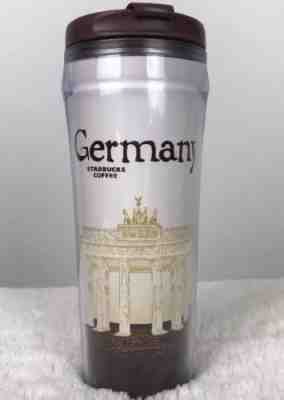 STARBUCKS GERMANY TRAVEL MUG GLOBAL ICON SERIES 12 oz TUMBLER COFFEE CUP 2009 - Sold on eBay Dec, 12th 2018 for $24.99