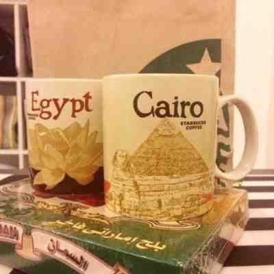 Group Of 2  New Starbucks City mug Icon Series CAIRO And EGYPT EXPRESS SHIPPING - Sold on eBay Nov, 16th 2018 for $54.99