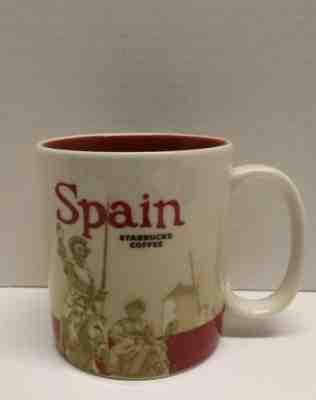 Starbucks 2012 Coffee Mug Spain Global Icon City Collector Series Mugs 16oz - Sold on eBay Dec, 10th 2018 for $14.99