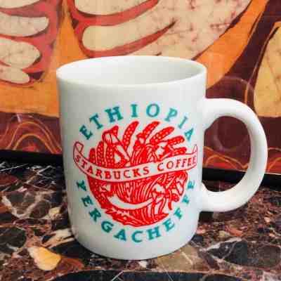 Rare Starbucks Coffee Mug Ethiopia Yergacheffe  - Sold on eBay Dec, 15th 2018 for $18.99