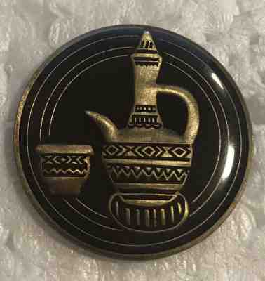 Starbucks 2014 Single Origin Ethiopia coffee launch barista pin  (614) - Sold on eBay Oct, 23rd 2018 for $12.00