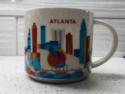 Atlanta, Georgia Starbucks Coffee "You Are Here Collection" Mug - Sold on eBay Dec, 11th 2018 for $18.00