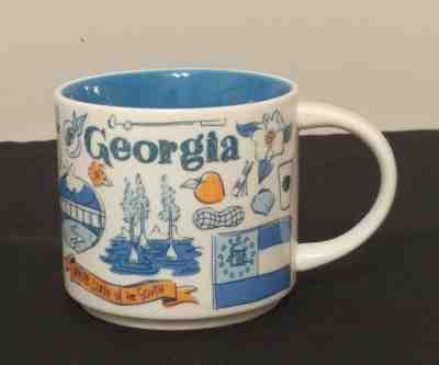2017 STARBUCKS BEEN THERE SERIES GEORGIA  ACROSS THE GLOBE 14 OZ COFFEE MUG-NWT - Sold on eBay Dec, 10th 2018 for $26.95