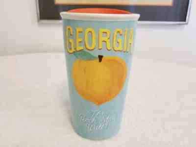  Starbucks 2016 Georgia The " Peach State " y 'all! Tumbler, 12 oz.  - Sold on eBay Nov, 19th 2018 for $24.99