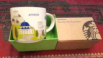 STARBUCKS ~ Athens ~ "You Are Here" Icon Mug (NEW) ~14 Oz USA NWT Greece - Sold on eBay Dec, 10th 2018 for $35.99