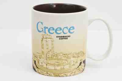 Starbucks Greece Coffee Mug 16oz Global Icon City Series - Sold on eBay Dec, 6th 2018 for $35.00