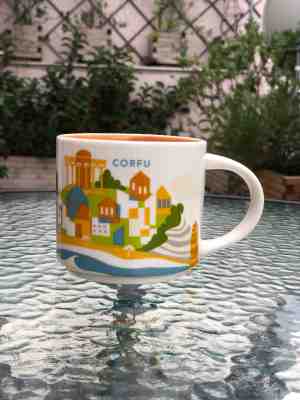 Starbucks Mug YAH Corfu Island Greece Brand New - Sold on eBay Dec, 5th 2018 for $40.00