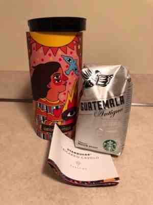  STARBUCKS RICARDO CAVOLO 2018 RARE GUATEMALA ANTIGUA SPECIAL EDITION COFFEE - Sold on eBay Dec, 2nd 2018 for $9.99