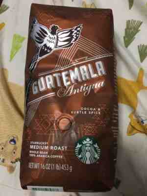 Starbucks Guatemala Antigua, 1lb - Sold on eBay Nov, 28th 2018 for $9.00