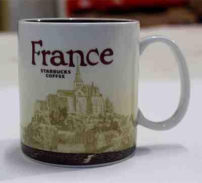 16 oz Starbucks Coffee Cup Mug France City Collector Series Mugs - Sold on eBay Nov, 28th 2018 for $27.00