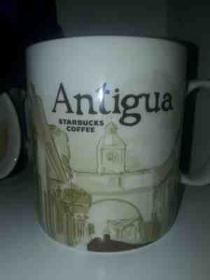 Starbucks mug Antigua (!!) Guatemala, Global Icon Series. super rare. prototype  - Sold on eBay Nov, 16th 2018 for $500.00