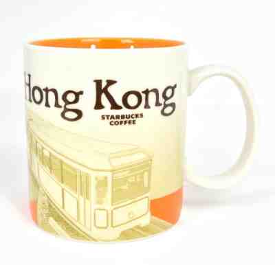Starbucks Coffee Hong Kong 16 oz Mug 2014 Global City Icon Series Cup Authentic - Sold on eBay Dec, 13th 2018 for $14.30