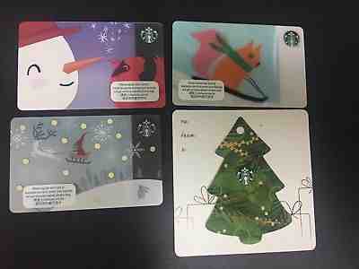 Starbucks Hong Kong 2018 X’mas gift card set - Sold on eBay Dec, 9th 2018 for $25.00