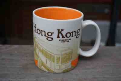 16oz Starbucks Coffee Mug Cup Global Icon City Hong Kong Collector Series - Sold on eBay Dec, 9th 2018 for $17.95