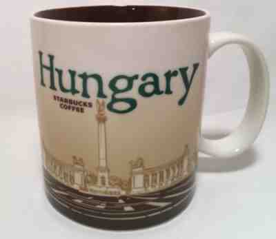 Starbucks Global Icon HUNGARY 16 Oz Collector Series Mug - Sold on eBay Dec, 13th 2018 for $26.49