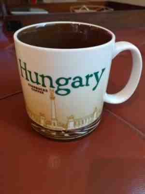 2010 Starbucks HUNGARY Ceramic 16Oz Mug New  - Sold on eBay Dec, 12th 2018 for $22.00