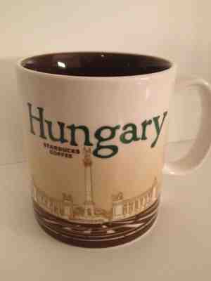 HUNGARY Starbucks mug Icon Series ,discontinued ,NEW  - Sold on eBay Nov, 26th 2018 for $44.44