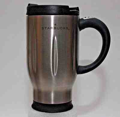 Starbucks Barista Stainless Steel Travel Tumbler 16 Oz 2003 Indonesia Very Clean - Sold on eBay Dec, 8th 2018 for $29.88