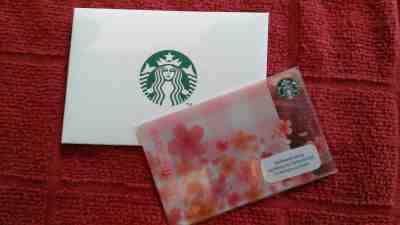 Beaufitful! FROM STARBUCKS INDONESIA -- 2018 Sakura Gift Card MINT! US Seller - Sold on eBay Nov, 23rd 2018 for $4.22
