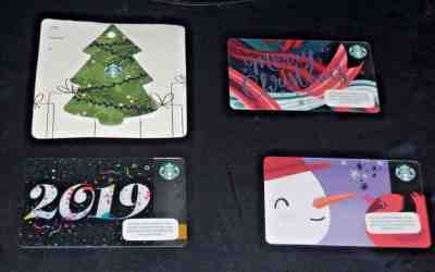 Starbuck gift card 4 IRELAND Starbucks IRISH Christmas Cards  - Sold on eBay Dec, 8th 2018 for $4.25