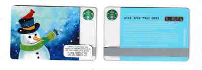 2 Northern Ireland Starbucks cards - Sold on eBay Dec, 4th 2018 for $8.00