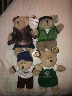 4 X Starbucks bearista bear Poland Northern Ireland Portugal Old Logo+Sale! - Sold on eBay Dec, 4th 2018 for $99.99