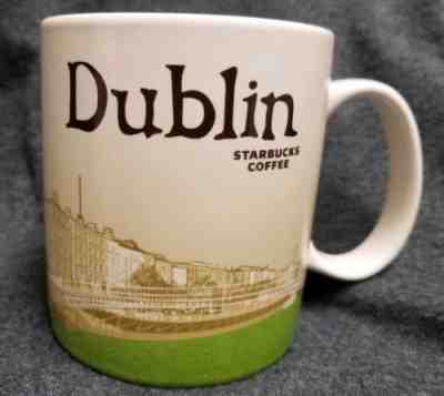 Starbucks Dublin Icon Mug Ireland Ha'Penny Bridge Eire River Liffey Coffee Cup - Sold on eBay Dec, 2nd 2018 for $24.99