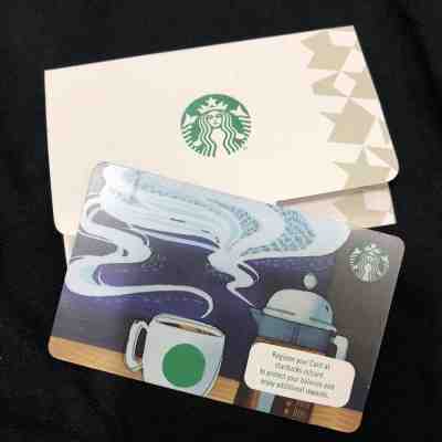 Starbucks India Gift Card 2018 with Sleeve New Release - Sold on eBay Dec, 14th 2018 for $7.97