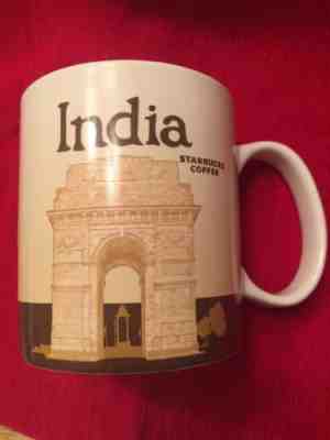 Starbucks Coffee Collector Series mug India 16 Oz Free Priority Shipping - Sold on eBay Dec, 9th 2018 for $25.00
