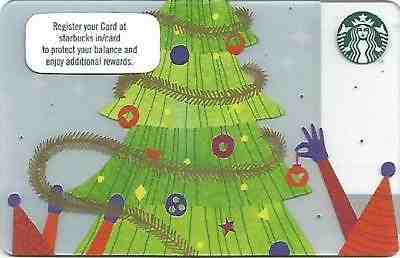 INDIA  Starbucks card  NEW  " Christmas  Tree " 2018  - Sold on eBay Dec, 6th 2018 for $8.75