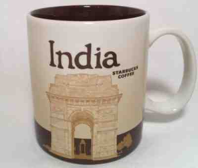 Starbucks Global Icon INDIA Collector Series 16 Oz Excellent Condition - Sold on eBay Nov, 15th 2018 for $24.99