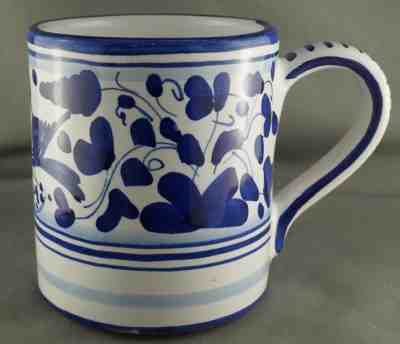 Starbucks Coffee Mug Sambuco Made in Italy Blue and White With Bird - Sold on eBay Dec, 12th 2018 for $11.19
