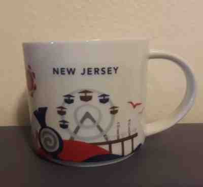 Starbucks 2017 You Are Here New Jersey Ceramic Mug, 14oz EUC  - Sold on eBay Dec, 15th 2018 for $8.50
