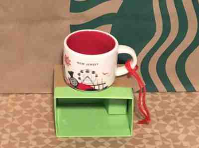 Starbucks Coffee Mug YAH Series NEW JERSEY - Ornament 2 Oz - Sold on eBay Dec, 14th 2018 for $17.90