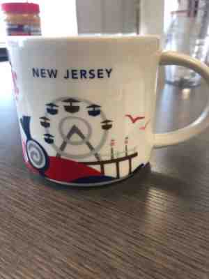 Starbucks You Are Here New Jersey Ceramic Mug, 14oz - Sold on eBay Dec, 7th 2018 for $10.50