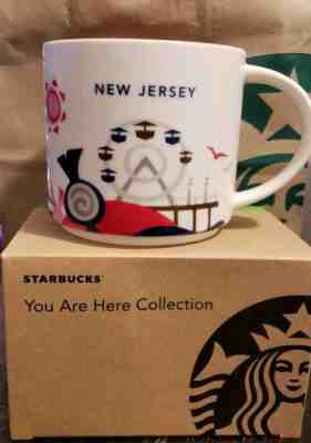 Starbucks You Are Here YAH Collection Mug New Jersey BRAND NEW 14oz - Sold on eBay Dec, 6th 2018 for $22.99