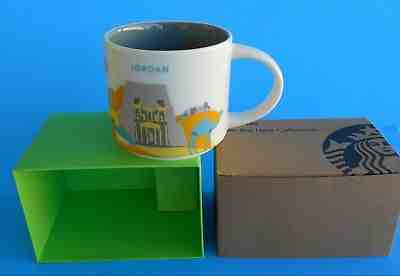 STARBUCKS JORDAN YAH MUG NEW w BOX PETRA TREASURY CAMELS YOU ARE HERE COFFEE CUP - Sold on eBay Dec, 2nd 2018 for $57.00